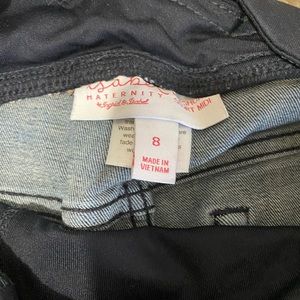 Maternity Jean Shorts